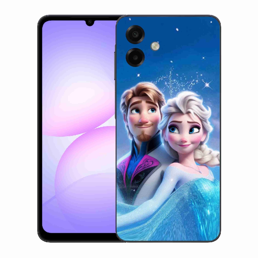 Gelový kryt mmCase na Samsung Galaxy A07 4G - ledové království 1