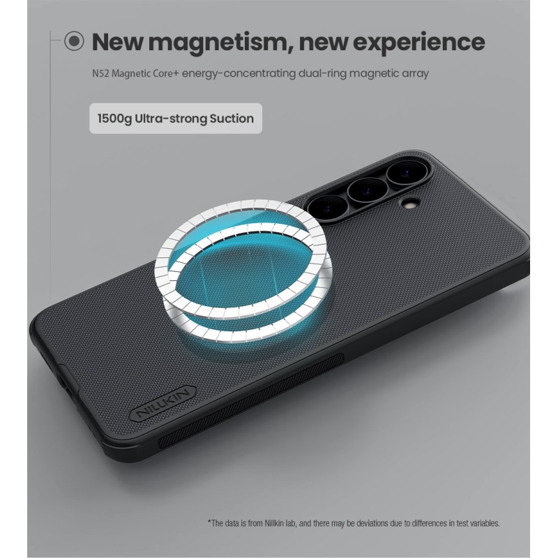 Nillkin Super Frosted PRO Magnetic Zadní Kryt pro Samsung Galaxy S25 FE Black