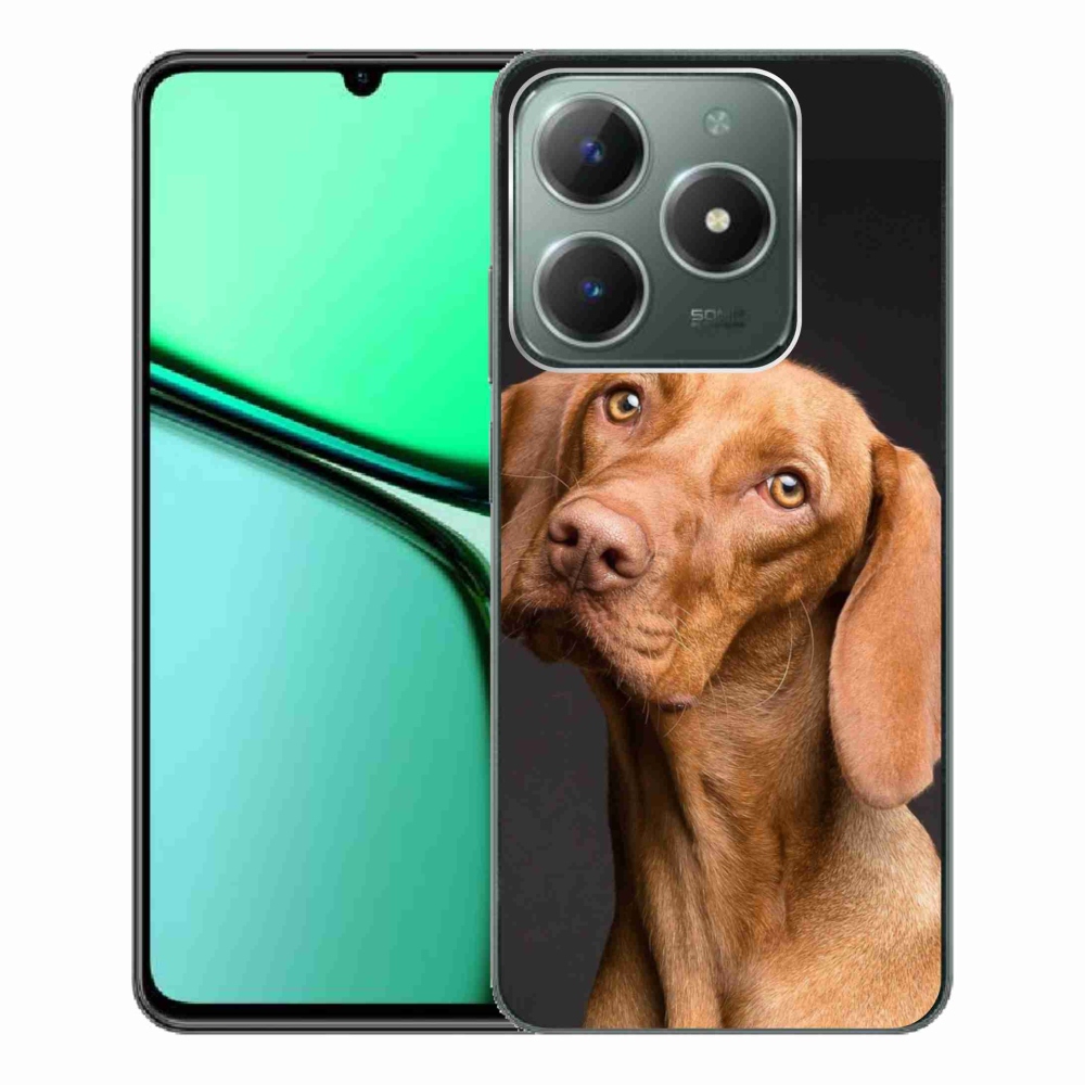 Gelový obal mmCase na Realme C61 - maďarský ohař