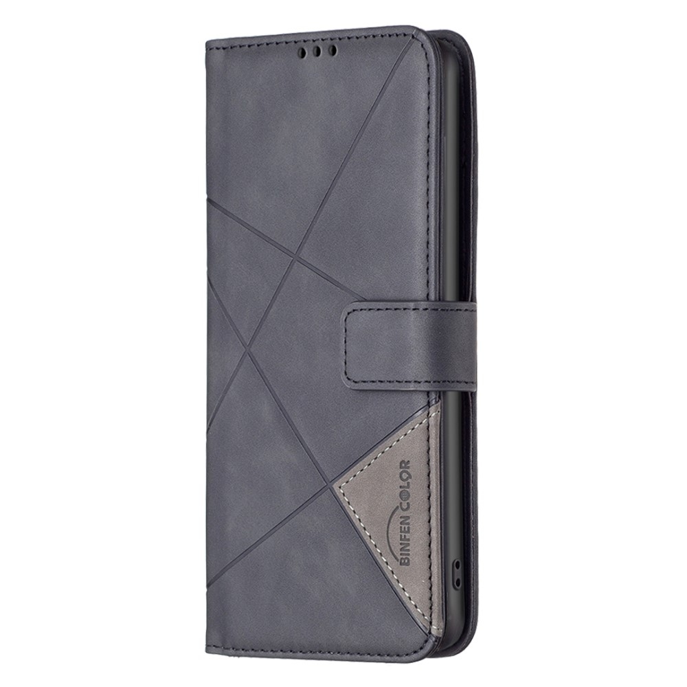 BNF Triangle knížkové pouzdro na Realme Note 60 - černé