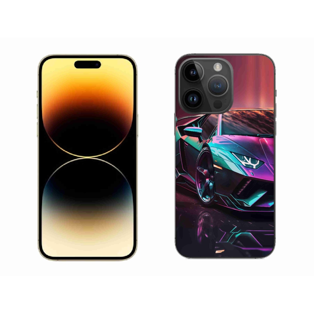 Gelový kryt mmCase na iPhone 14 Pro Max - auto 8
