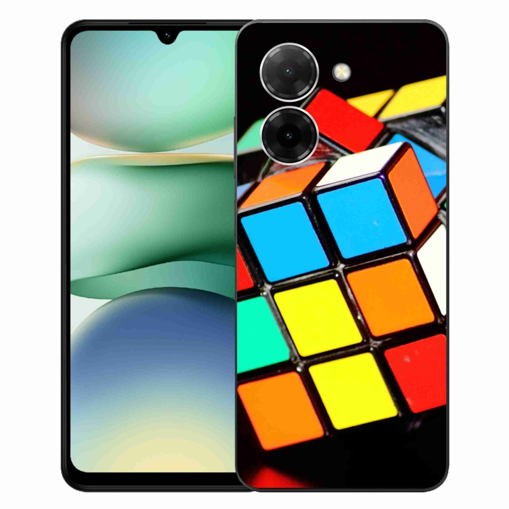 Gelový kryt mmCase na Xiaomi Redmi A5 (173.45x79.35x8.45mm) - rubikova kostka
