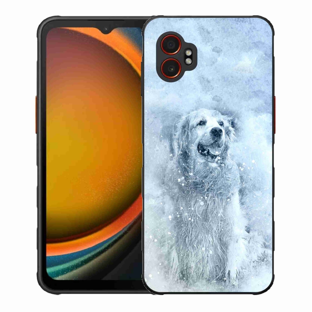Gelový kryt mmCase na Samsung Galaxy Xcover 7 Pro - retrívr