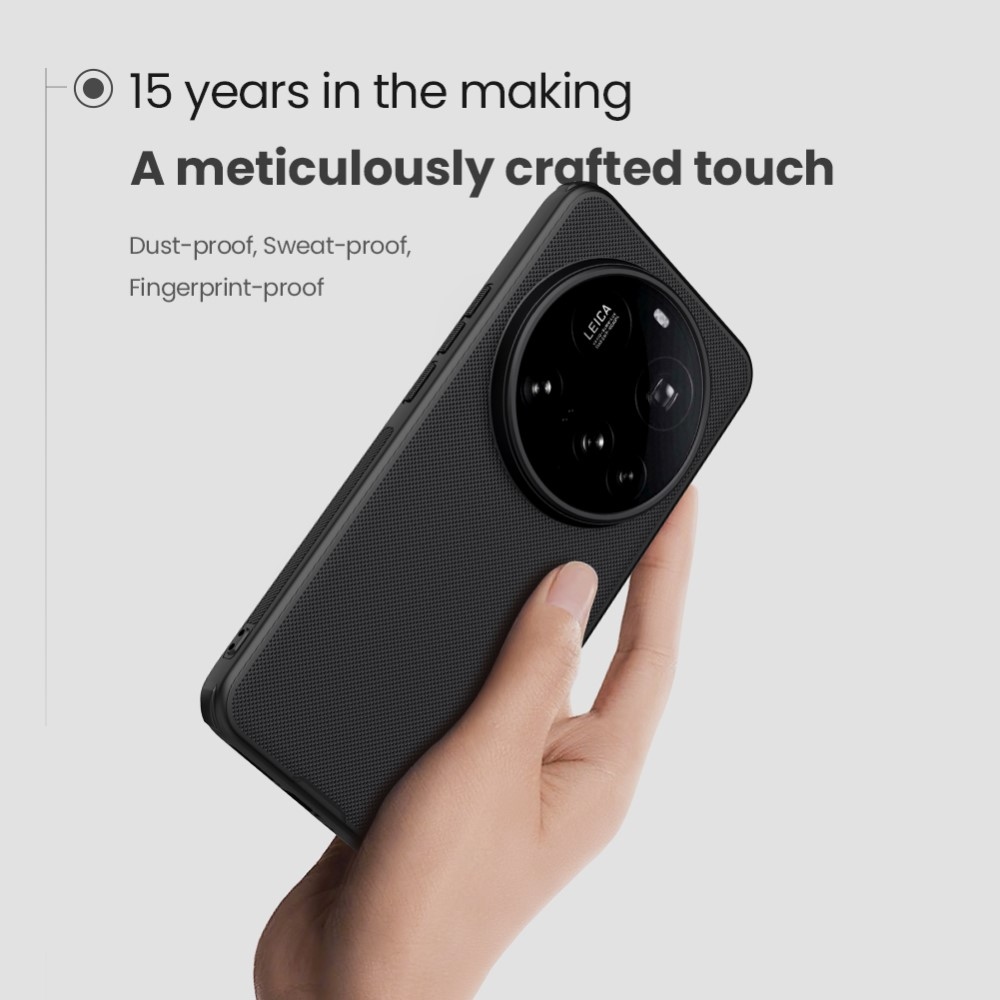 NILLKIN Frosted matný odolný kryt na Xiaomi 15 Ultra - černý