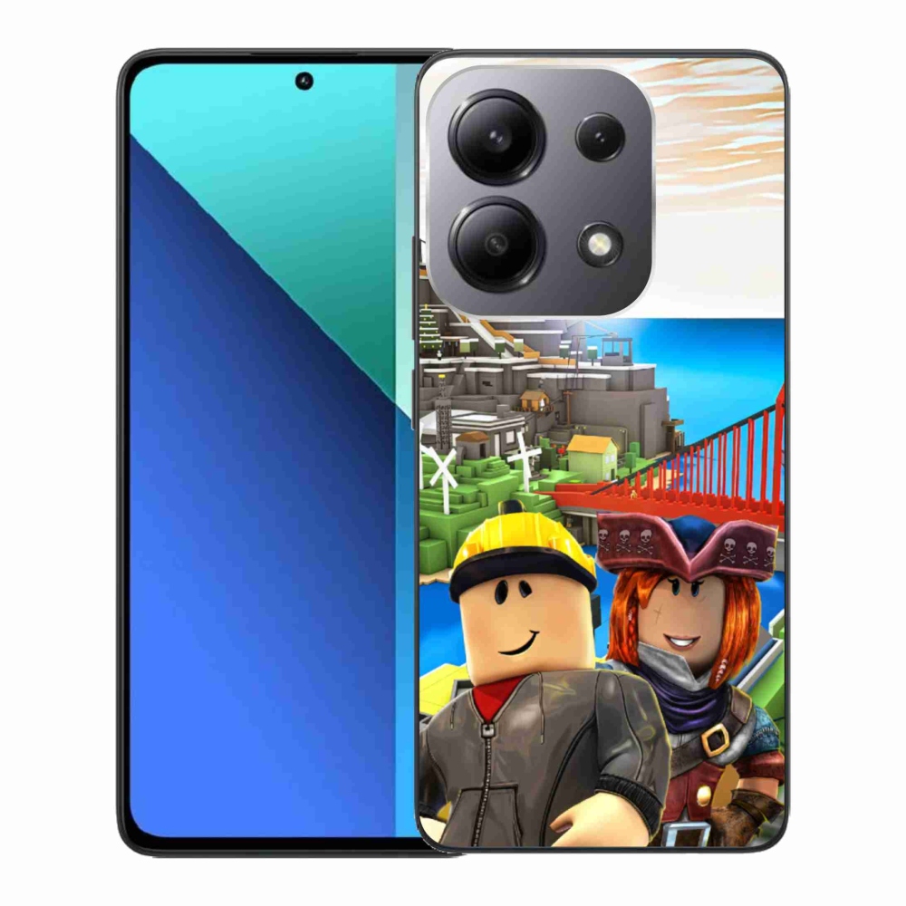 Gelový kryt mmCase na Xiaomi Redmi Note 13 - roblox 1