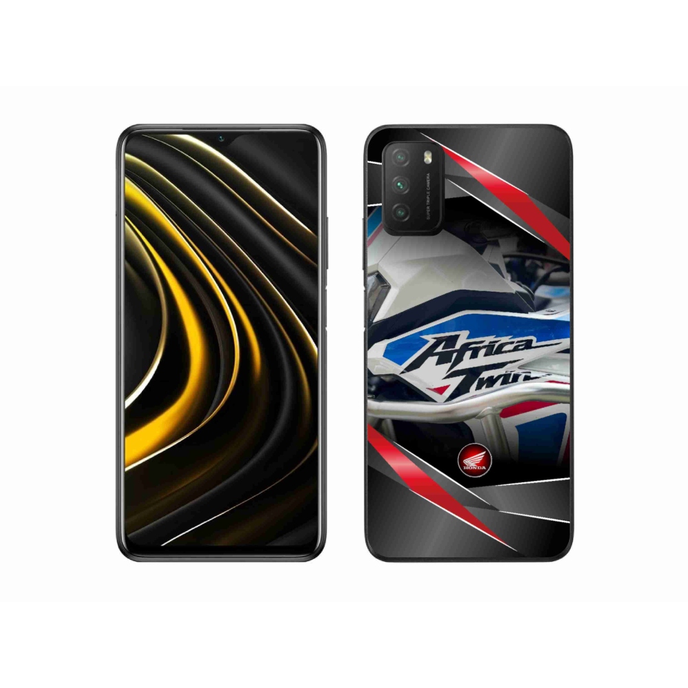 Gelový kryt mmCase na Xiaomi Poco M3 - motorka honda