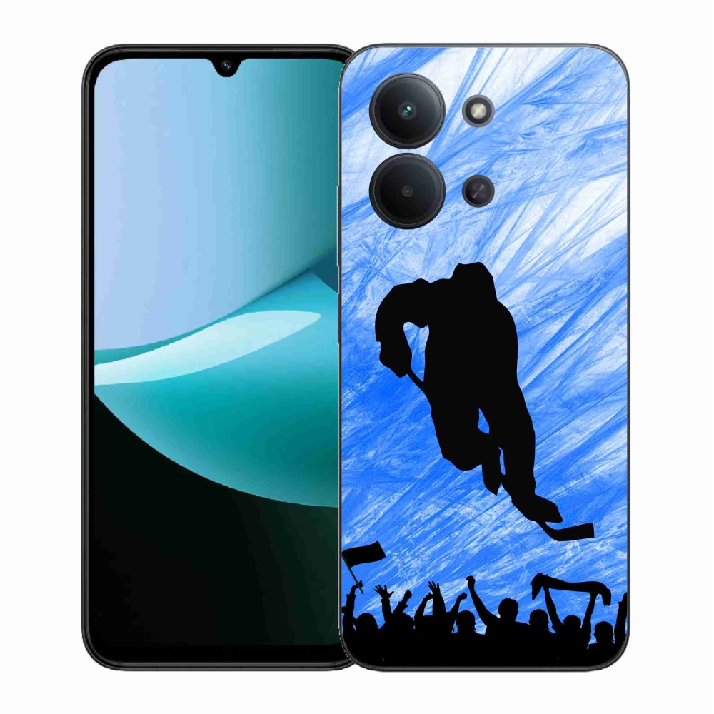 Gelový kryt mmCase na Xiaomi Redmi 15C 4G (171mm)/Poco C85 4G (171mm) - hokejový hráč
