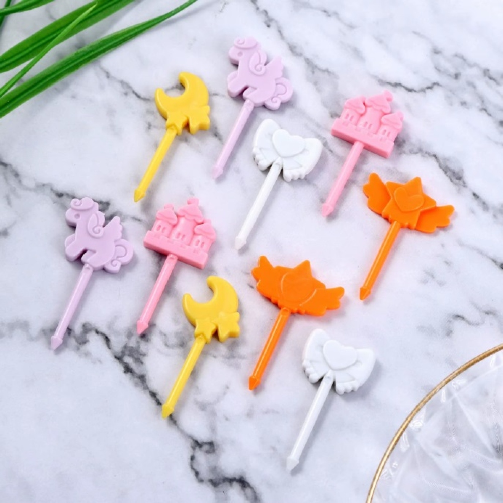 Dětská plastová napichovátka - pohádkový vzor