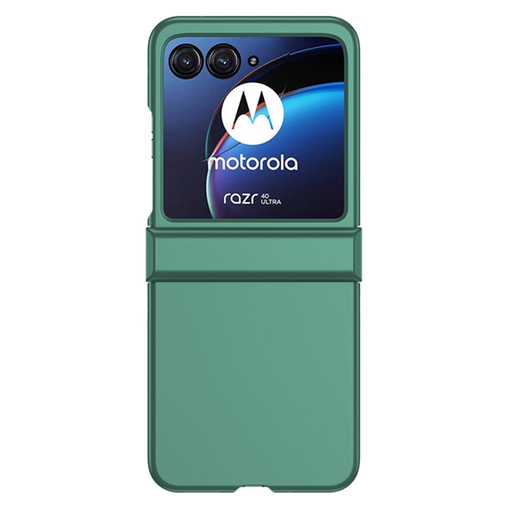 Hard plastový kryt na Motorola Razr 40 Ultra 5G - tmavězelený