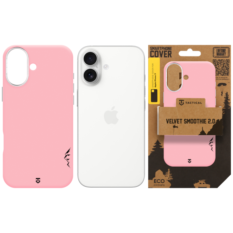 Tactical MagForce Velvet Smoothie 2.0 Kryt pro Apple iPhone 17 Pink Panther