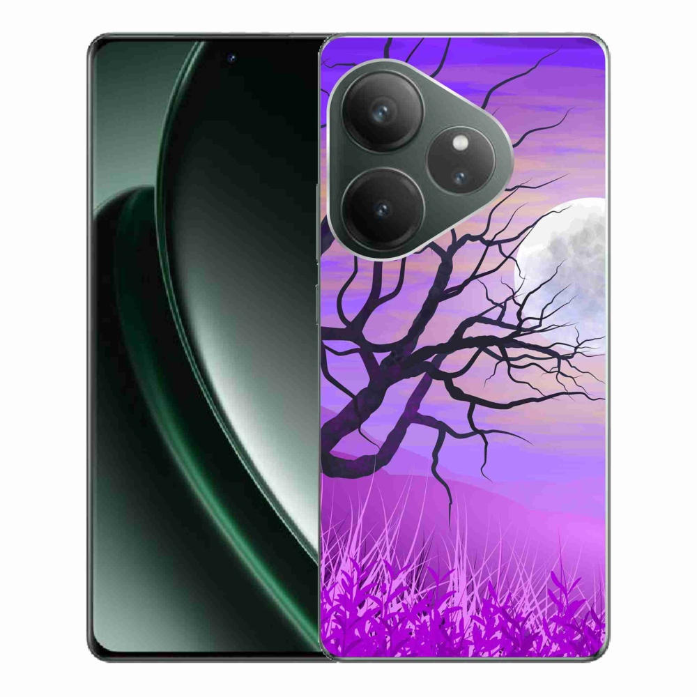 Gelový obal mmCase na Realme GT 6 5G/GT 6T 5G - kreslený opadaný strom
