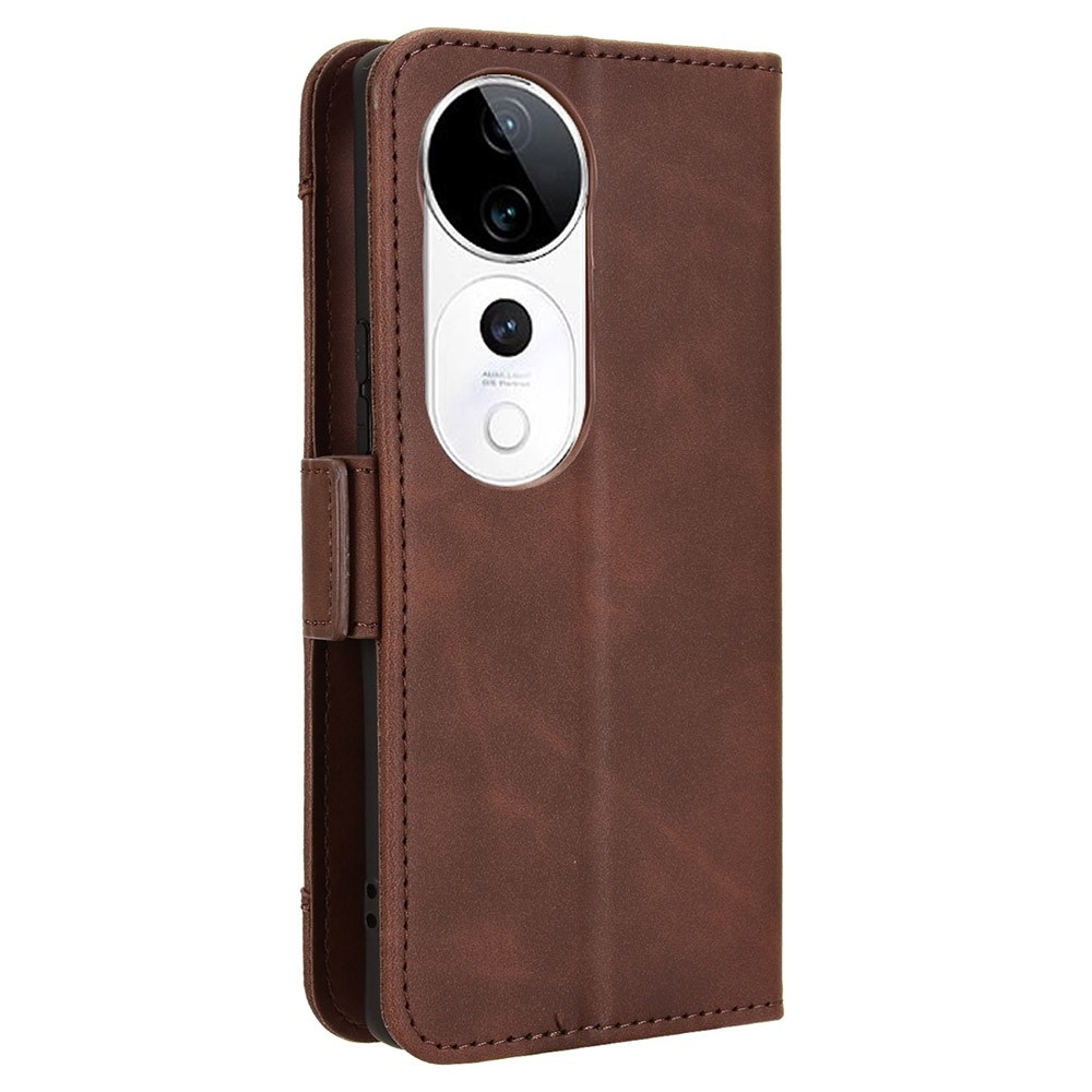 Multi knížkové pouzdro na Vivo V40 5G - hnědé