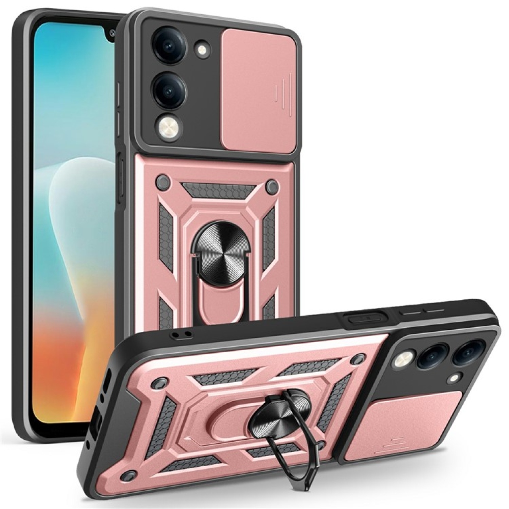 Slide odolný kryt na Vivo Y29s 5G - růžovozlatý
