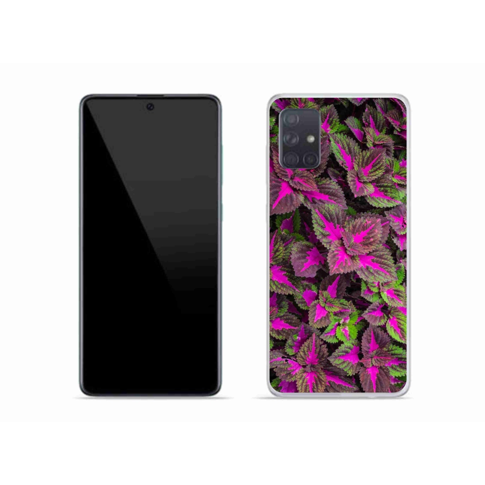 Gelový kryt mmCase na Samsung Galaxy A51 - květiny 10