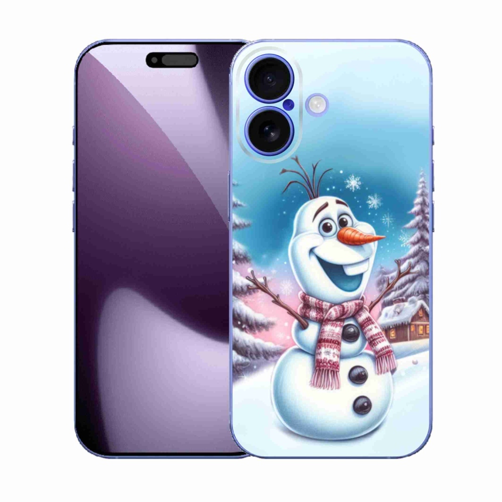Gelový kryt mmCase na iPhone 17 - ledové království
