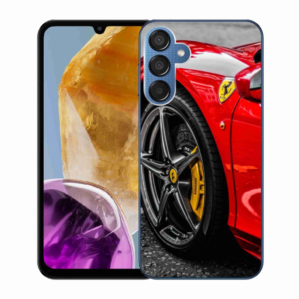 Gelový kryt mmCase na Samsung Galaxy M15 5G - auto 1