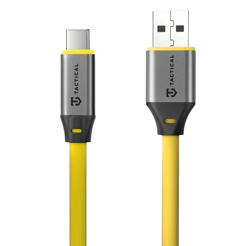 Tactical Fat Man 2.0 Cable USB-A/USB-C 1m Yellow
