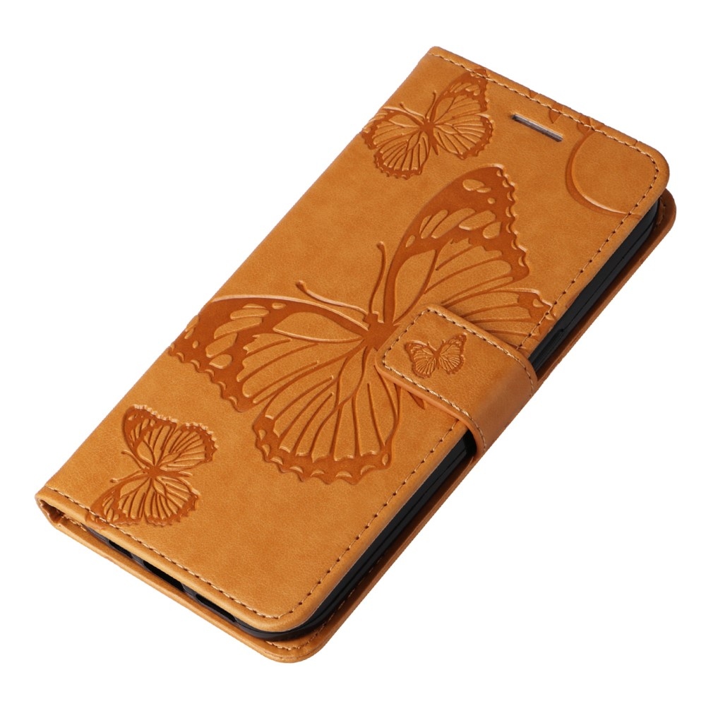 Big butterfly knížkové pouzdro na Xiaomi 13T/13T Pro - žluté
