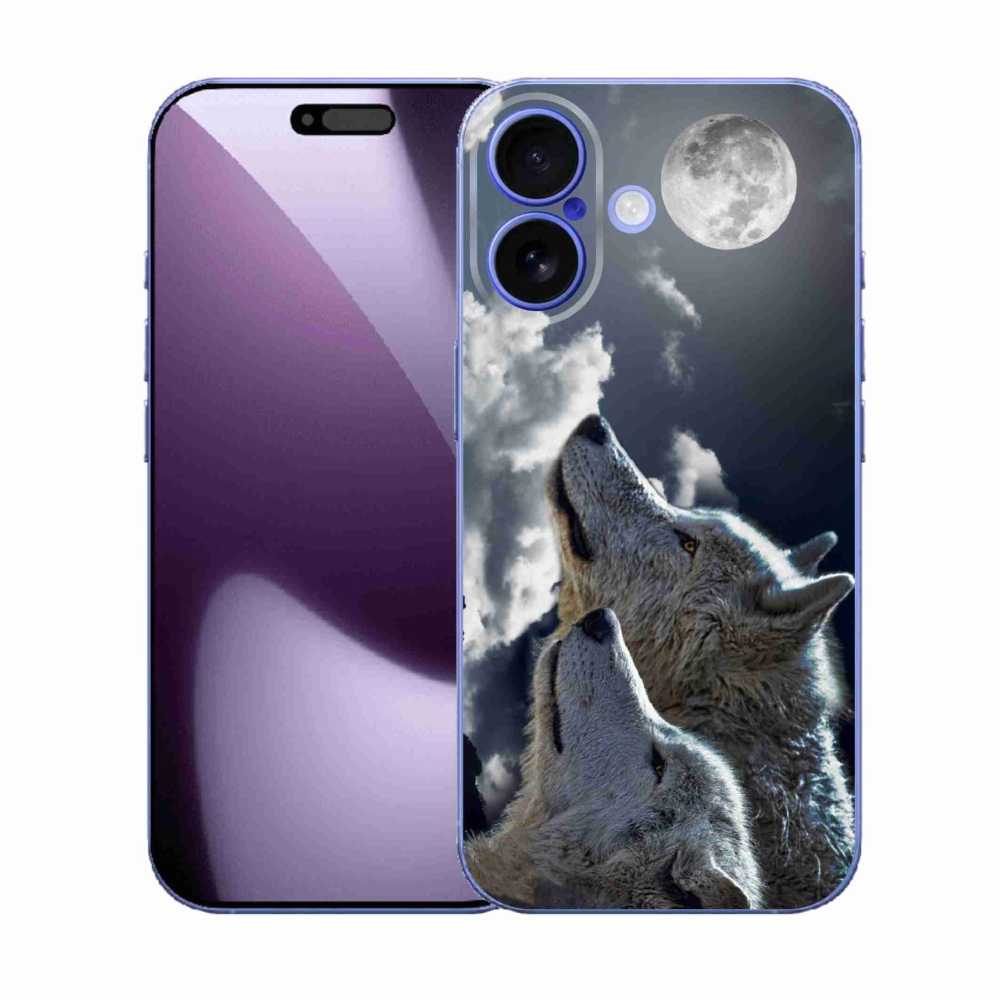 Gelový kryt mmCase na iPhone 17 - vlci