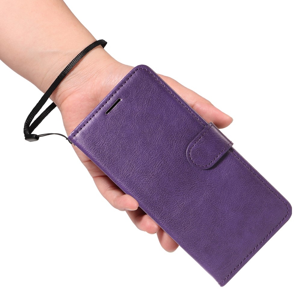 Wallet knížkové pouzdro na Xiaomi Redmi A5 (173.45x79.35x8.45mm) - fialové