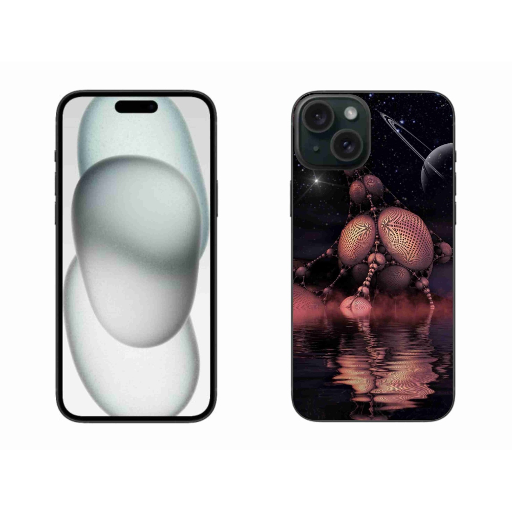 Gelový kryt mmCase na iPhone 15 Plus - abstraktní motiv 19