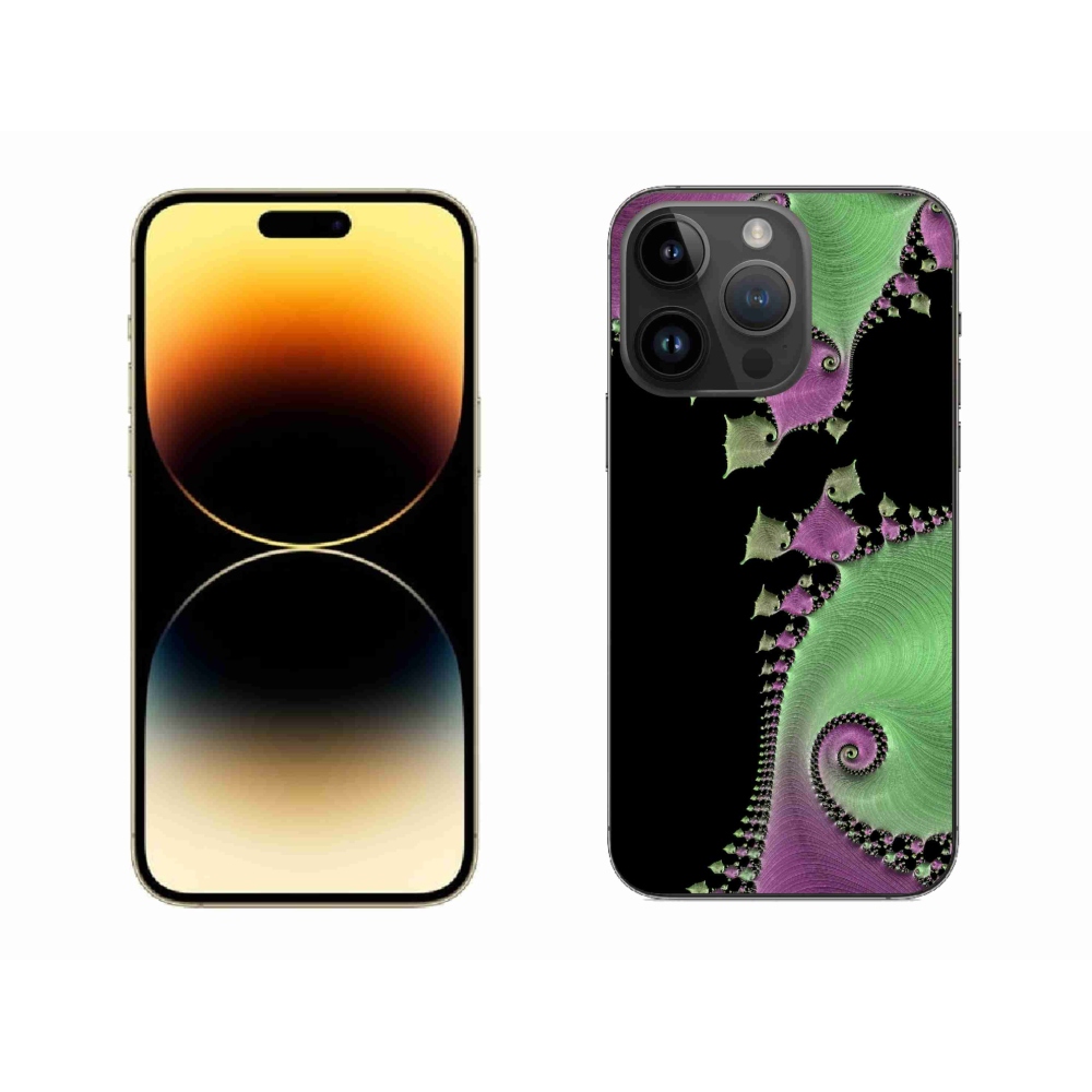 Gelový kryt mmCase na iPhone 14 Pro Max - abstraktní motiv 20