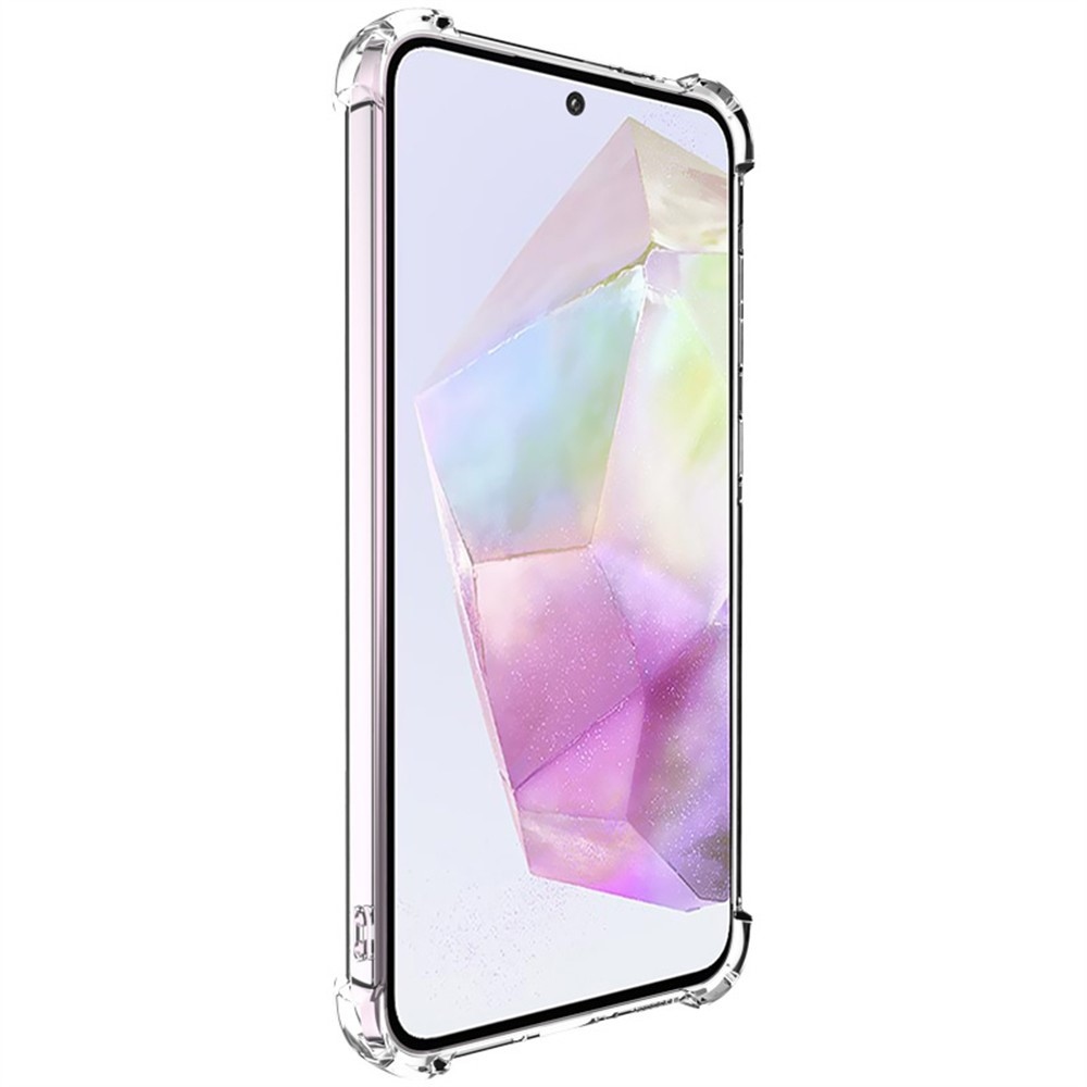 IMK průhledný gelový obal s vyztuženými rohy na Samsung Galaxy A36 5G