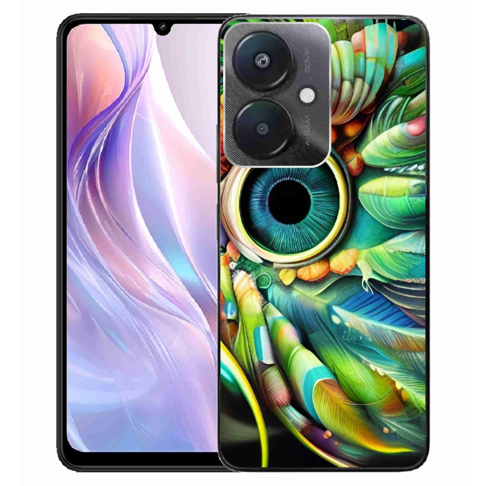 Gelový kryt mmCase na Xiaomi Redmi 13C 5G - abstraktní motiv 18