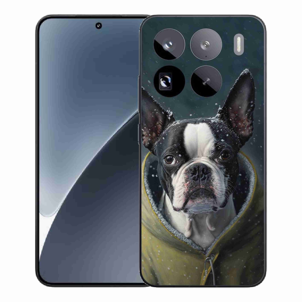 Gelový kryt mmCase na Xiaomi 15 Pro - buldoček