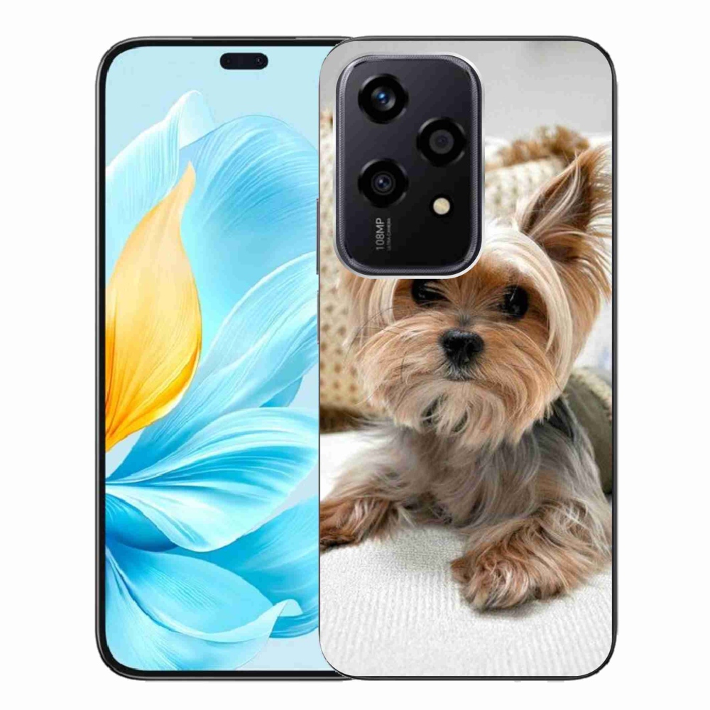 Gelový obal mmCase na Honor 200 Lite 5G - jorkšír 5