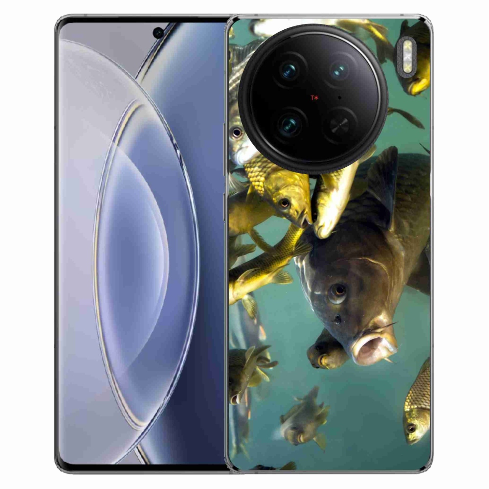 Gelový obal mmCase na Vivo X90 Pro - hejno ryb