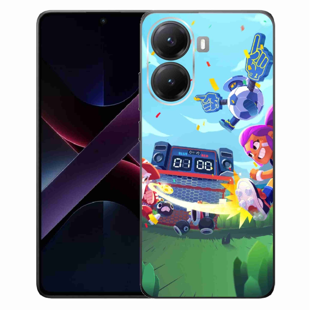 Gelový kryt mmCase na Xiaomi Poco X7 Pro 5G - brawl stars 1