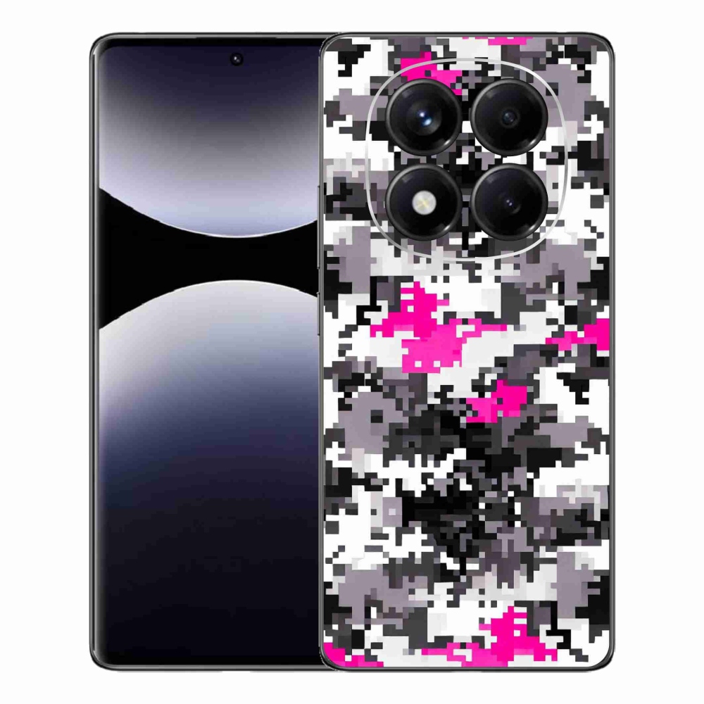 Gelový kryt mmCase na Xiaomi Redmi Note 14 Pro - maskáčový vzor 4