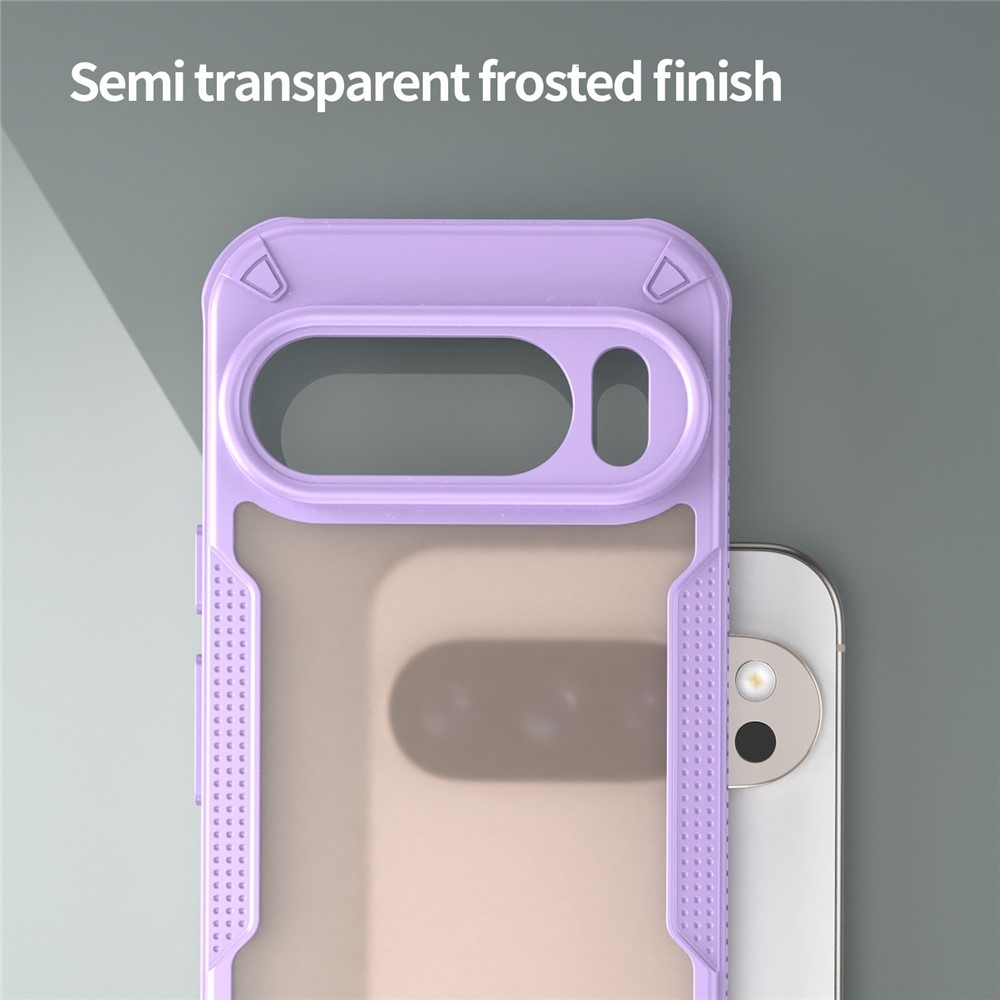 Frosted odolný kryt na Google Pixel 10 Pro/Pixel 10 - fialový