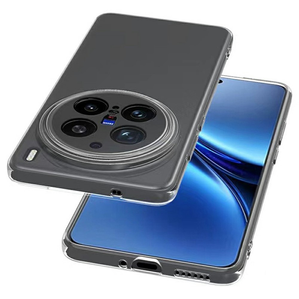 Průhledný gelový obal na Vivo X200 Pro 5G - průhledný