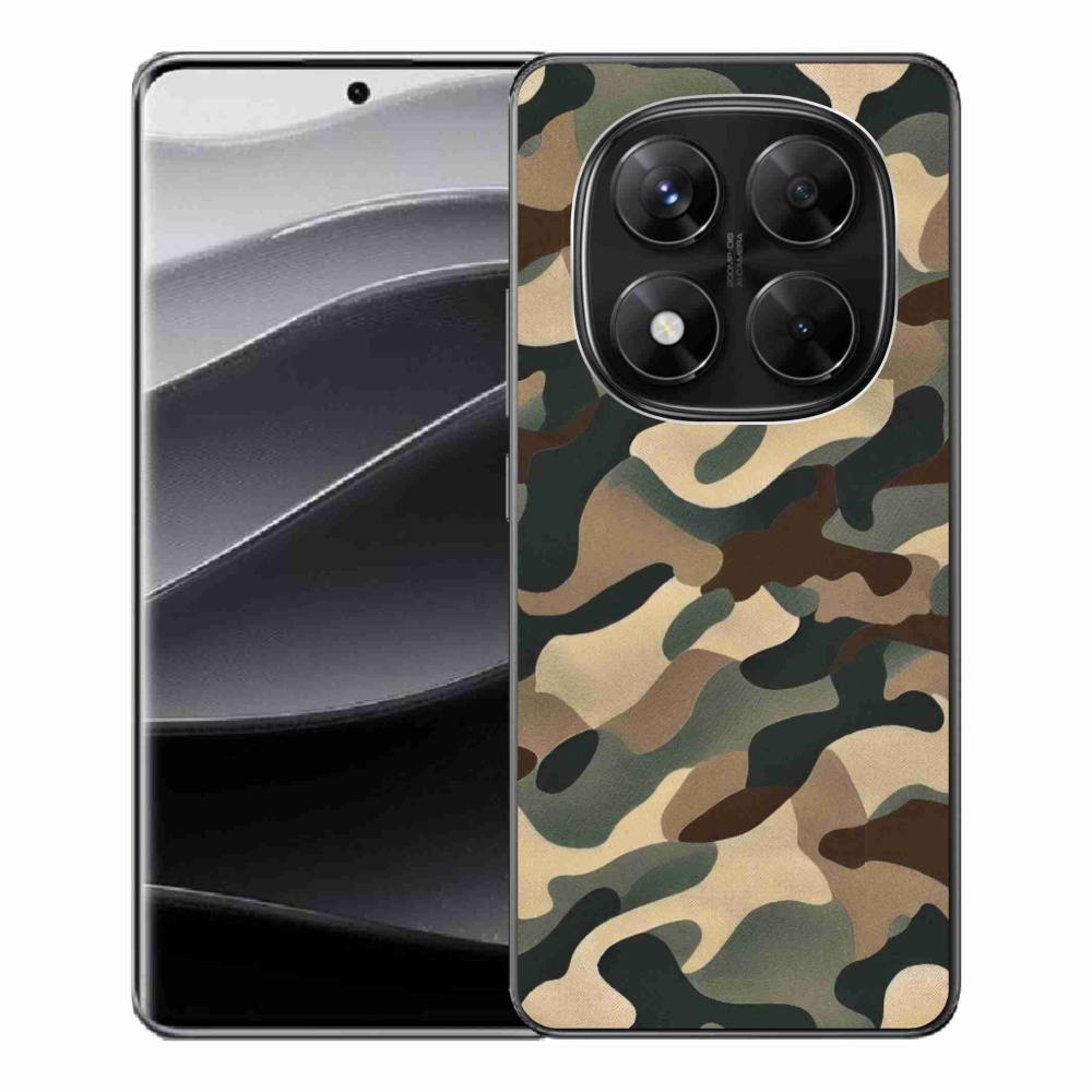 Gelový kryt mmCase na Xiaomi Redmi Note 14 Pro 5G/Poco X7 5G - maskáčový vzor 11