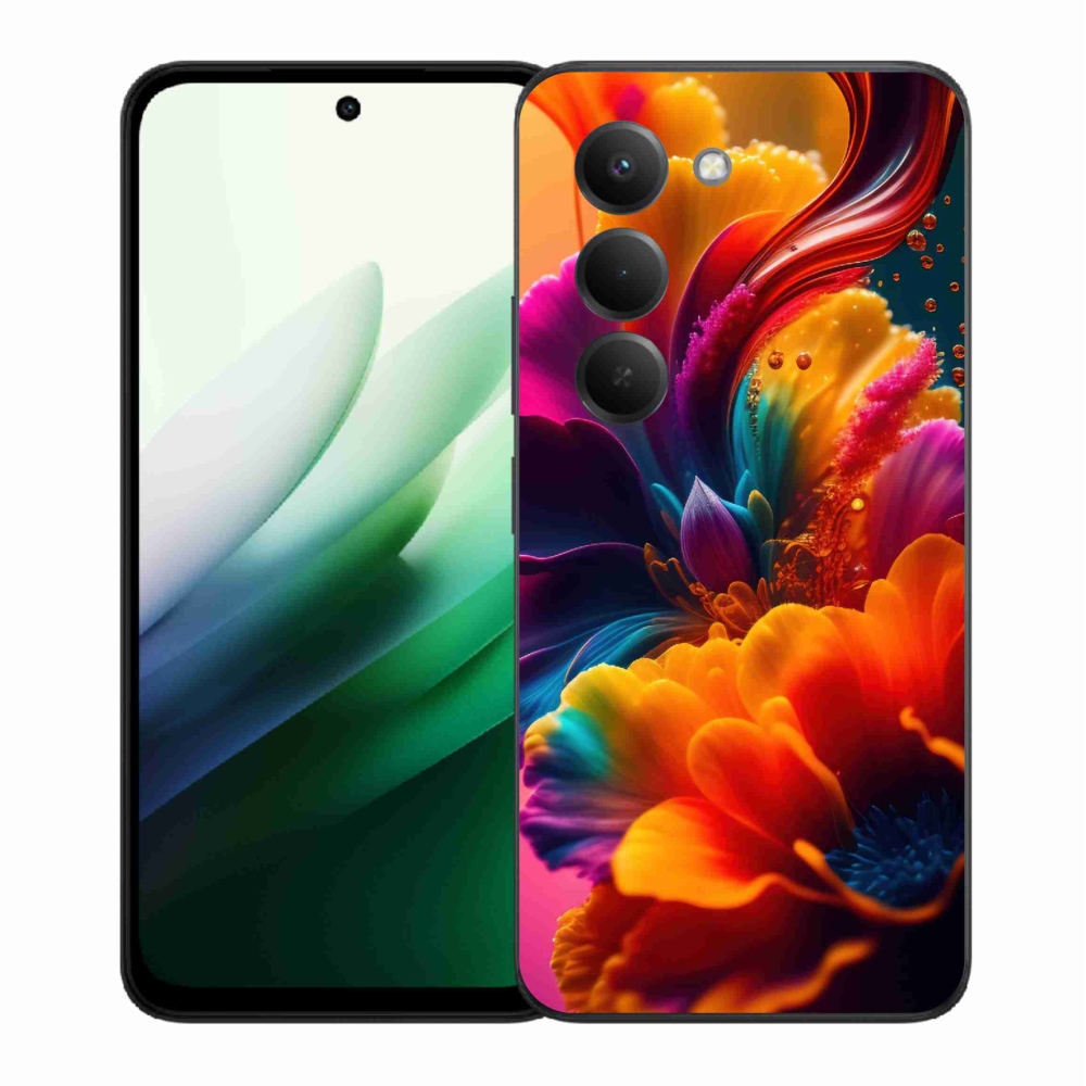 Gelový kryt mmCase na Xiaomi Redmi 15 5G (169mm) - abstraktní motiv 2