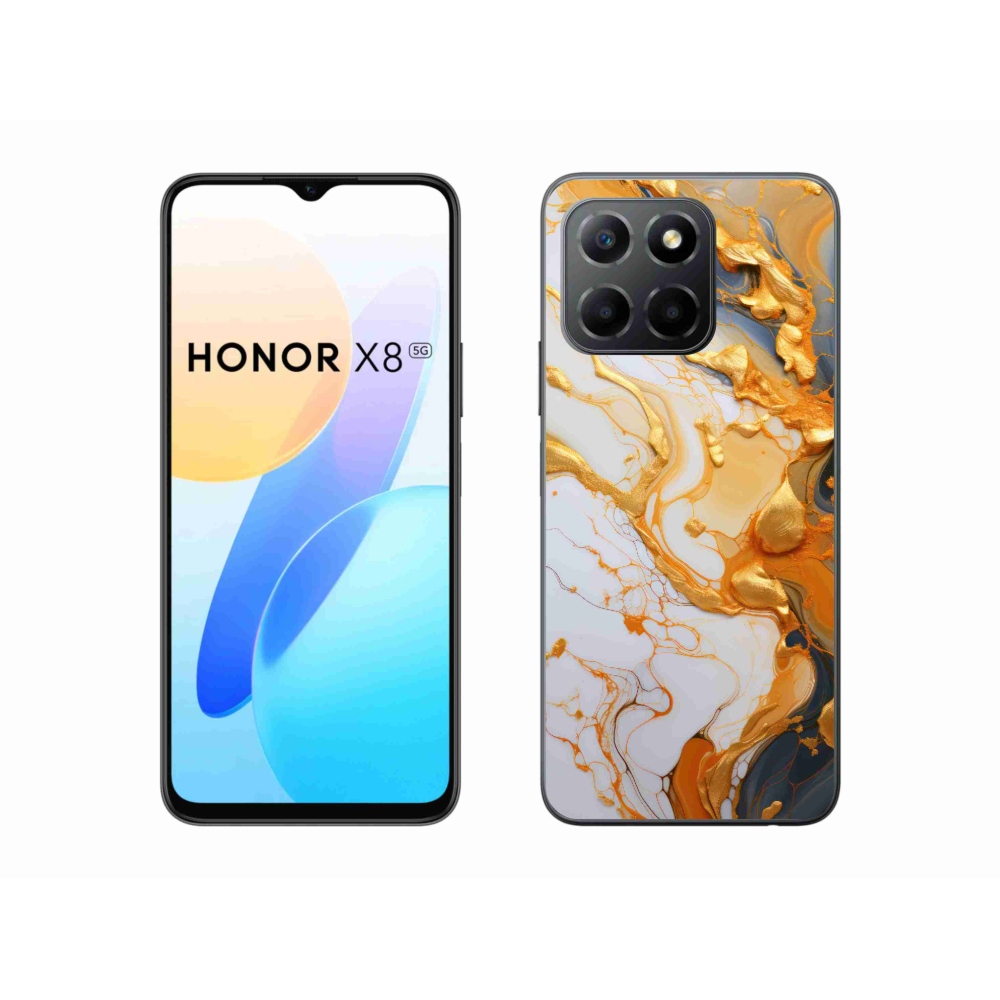 Gelový kryt mmCase na Honor X8 5G - abstraktní motiv 6