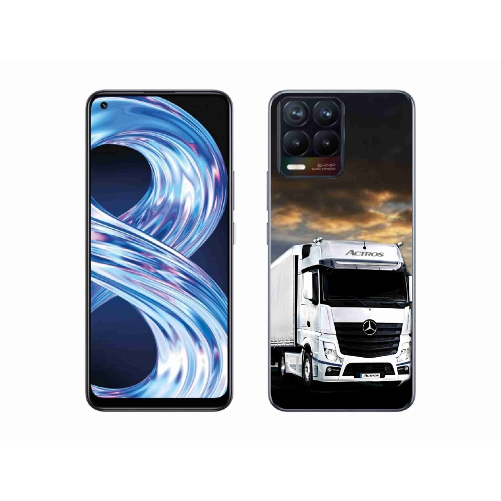 Gelový kryt mmCase na Realme 8 Pro - kamion