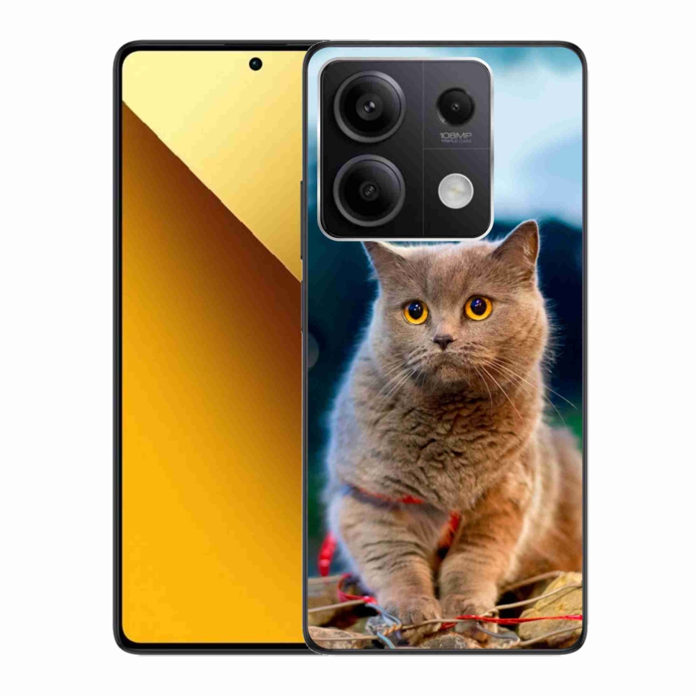 Gelový kryt mmCase na Xiaomi Redmi Note 13 5G - britská modrá 2