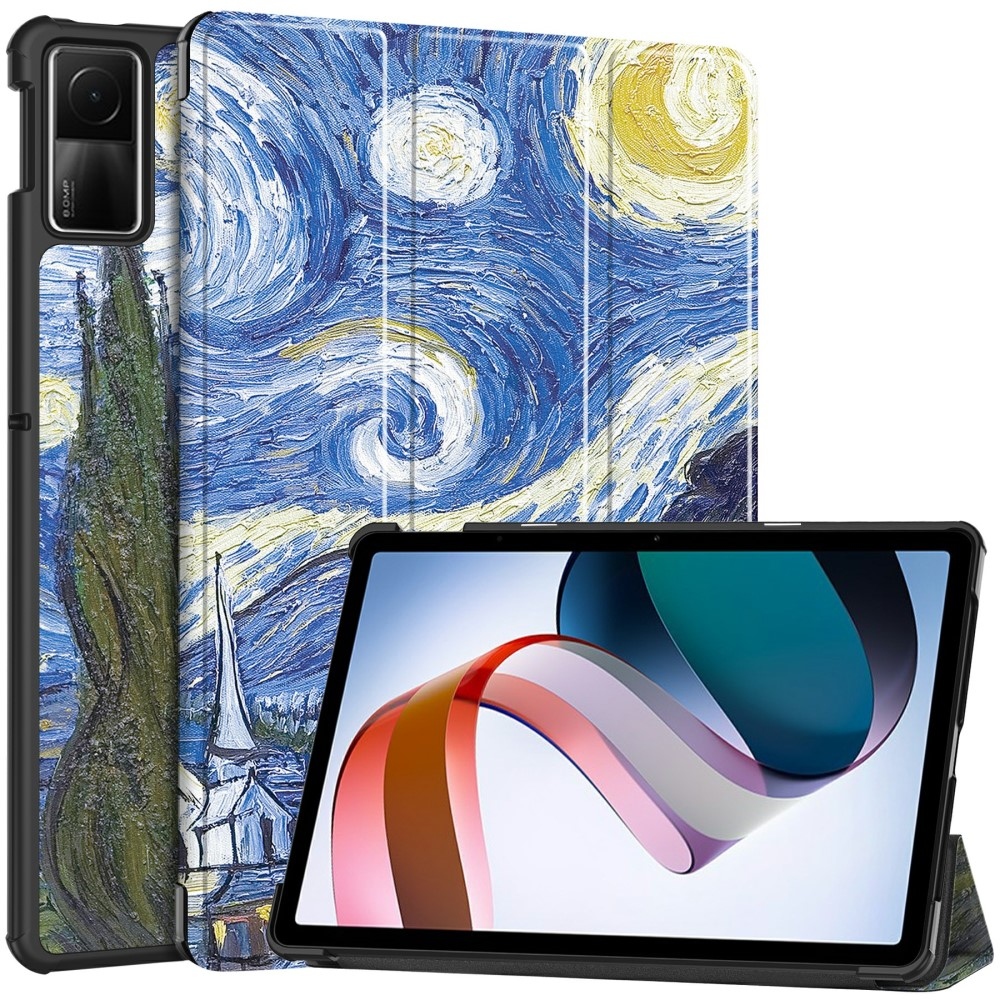 Print chytré zavírací pouzdro na Xiaomi Redmi Pad SE - olejomalba