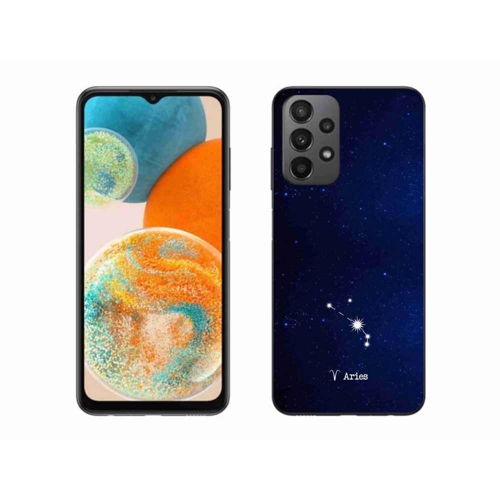 Gelový kryt mmCase na Samsung Galaxy A23 4G/5G - souhvězdí Berana
