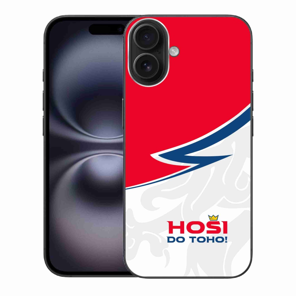 Gelový kryt mmCase na iPhone 16 Plus - hoši do toho