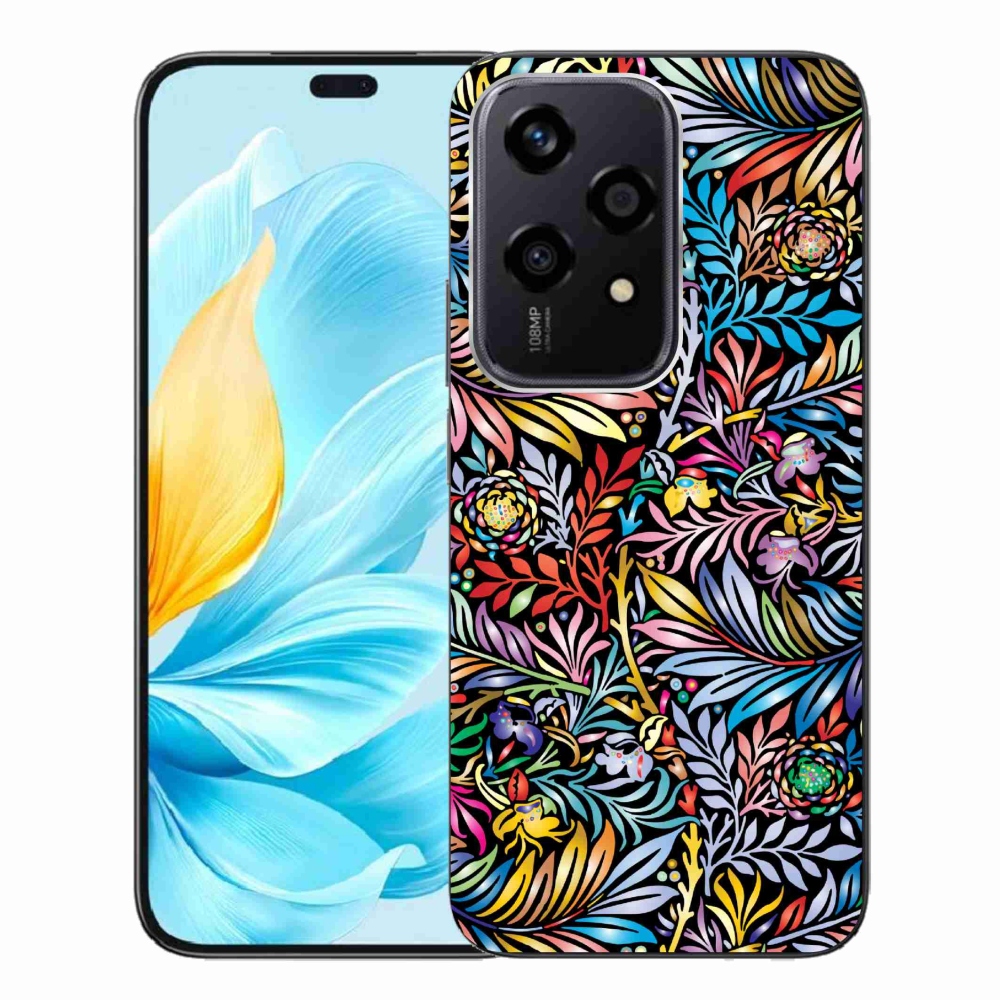 Gelový kryt mmCase na Honor 200 Lite 5G - květiny 5