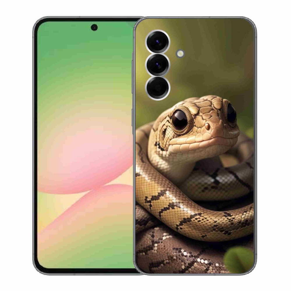 Gelový kryt mmCase na Samsung Galaxy A56 5G - had 1