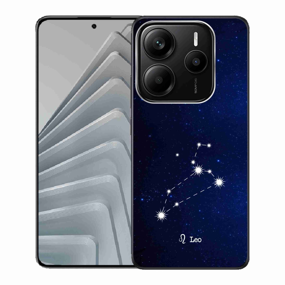 Gelový kryt mmCase na Xiaomi Redmi Note 14 5G - souhvězdí Lva