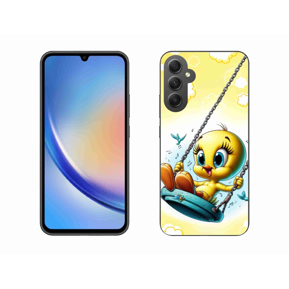 Gelový kryt mmCase na Samsung Galaxy A34 5G - tweety
