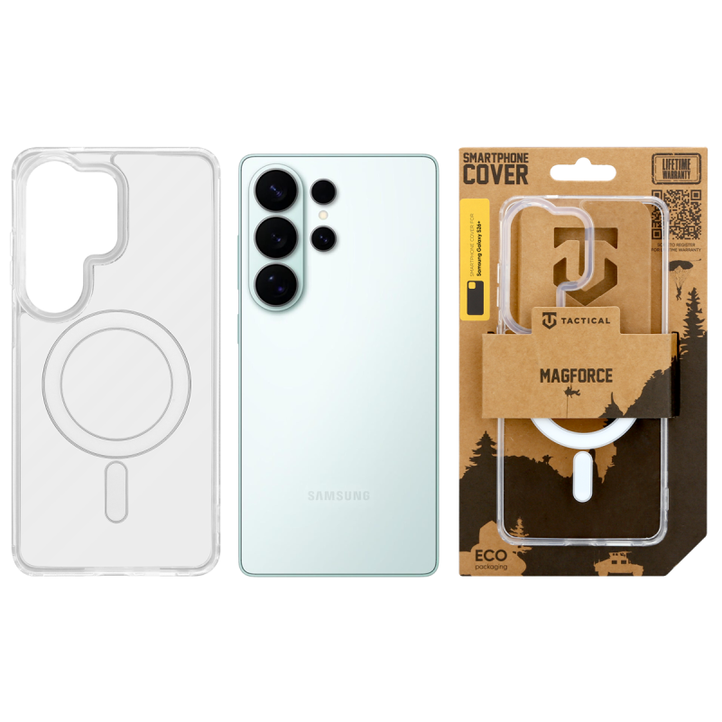 Tactical MagForce Kryt pro Samsung Galaxy S26 Ultra Transparent