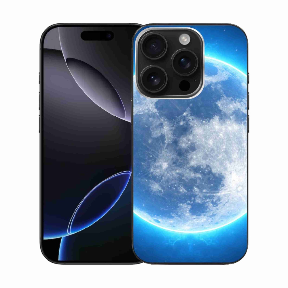 Gelový obal mmCase na iPhone 16 Pro - zeměkoule