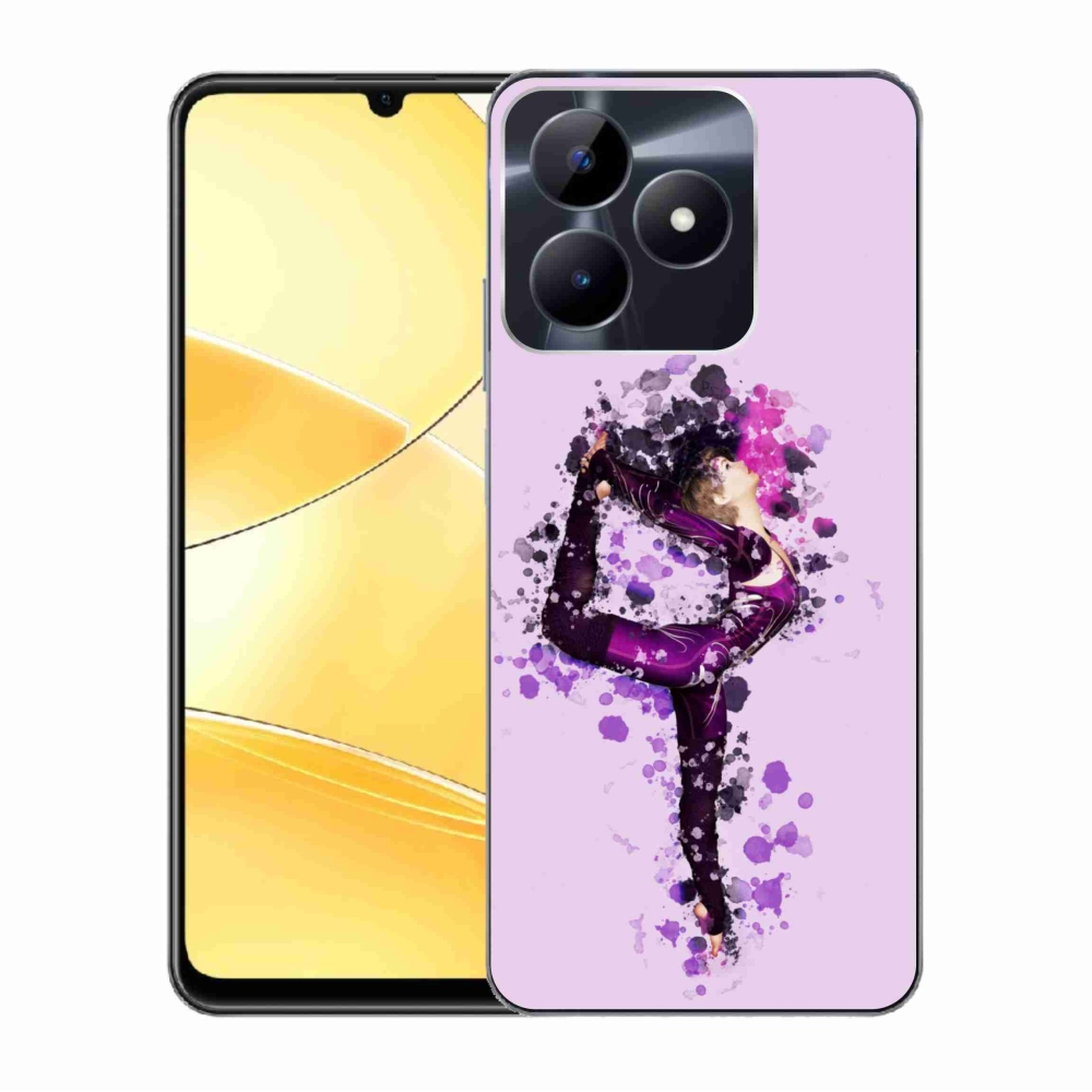 Gelový kryt mmCase na Realme C51/C53 - baletka